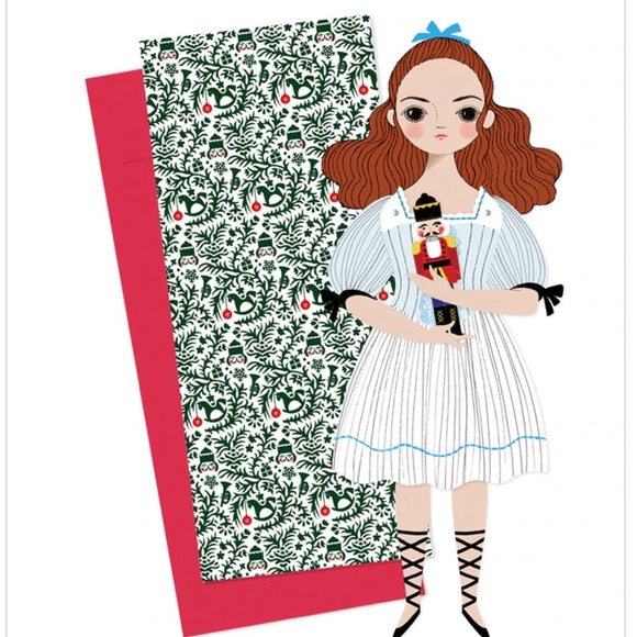 NWT Paper Doll+Card, “Clara”, by Of Unusual Kind - Picture 1 of 6